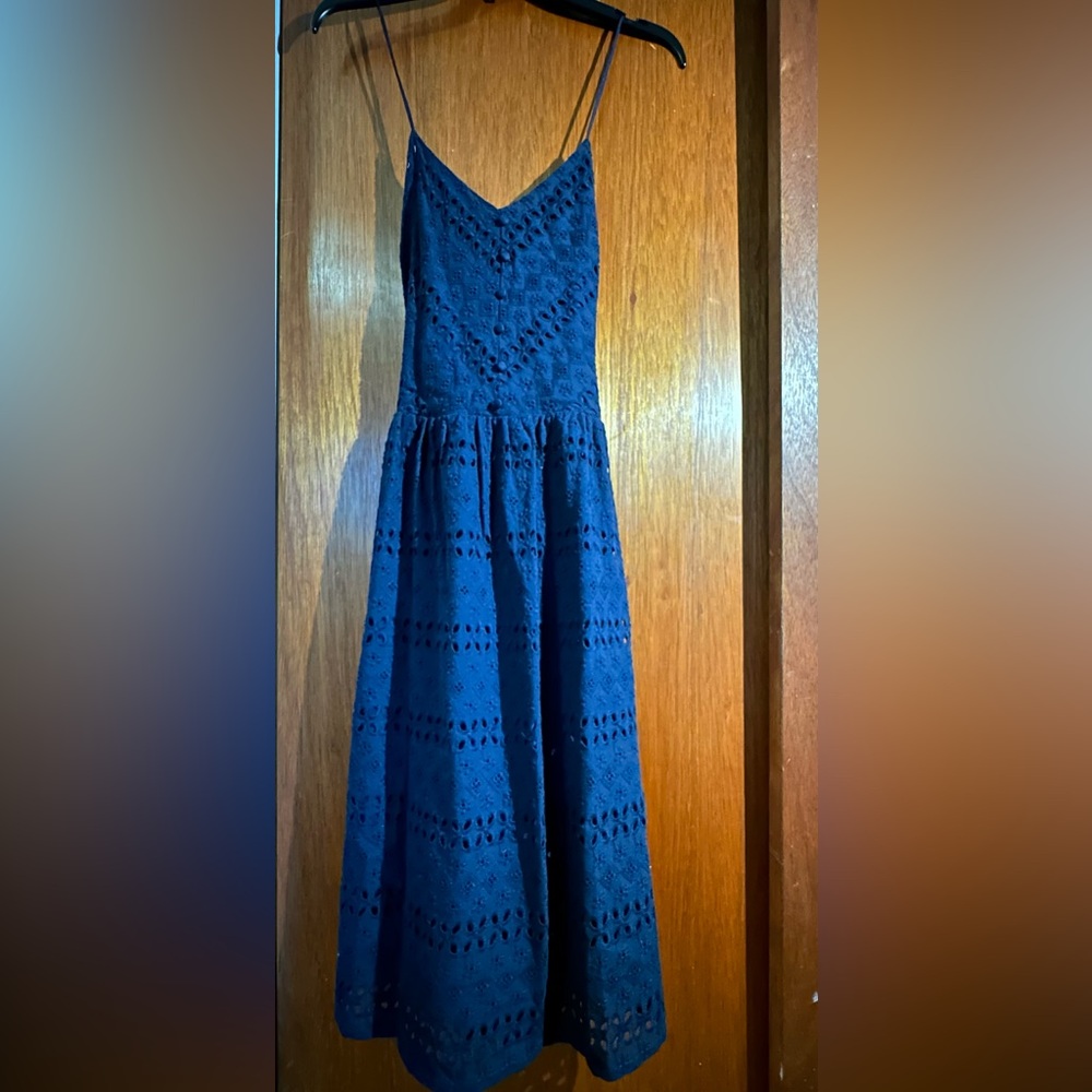 Tommy Hilfiger Eyelet Midi Dress -NWT